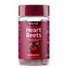 Snap Supplements Heart Beets Organic Beet Root Gummies, Cardiovascular Support Supplement for Men & Women, Pomegranate, Red Spinach, Heart Health & Circulation Support, Sugar Free, Cherry, 60 Gummies view 1