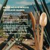 Sustainable Agave Co - Agave Fiber Forks - 500 Count - Plant-Based, Made With Upcycled Materials - Brown, Bulk view 4