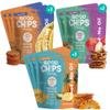 Baked Apple, Pineapple & Sweet Plantain Chips/Crisps by GOOD CHIPS! Crispy, Crunchy, Oil-Free, Healthy Naturally Sweet Dried Fruit Snack, Variety Pack - Pack of 8 view 1