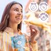 Baked Apple, Pineapple & Sweet Plantain Chips/Crisps by GOOD CHIPS! Crispy, Crunchy, Oil-Free, Healthy Naturally Sweet Dried Fruit Snack, Variety Pack - Pack of 8 view 2