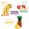 Baked Apple, Pineapple & Sweet Plantain Chips/Crisps by GOOD CHIPS! Crispy, Crunchy, Oil-Free, Healthy Naturally Sweet Dried Fruit Snack, Variety Pack - Pack of 8 view 3