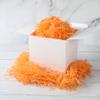 Orange Crinkle Cut Paper Shred Filler (1/2 LB)Crinkle Paper for Gift Box, Shredded Paper Filler, Gift Basket Filler,Gift Wrapping view 2