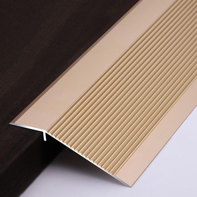 SAGIDAR Metal Threshold Ramps for Doorways, Aluminum Floor Transition Threshold Strip, Transition Board Self Adhesive, Width 10cm, Carpet Edge Strip Multicolor