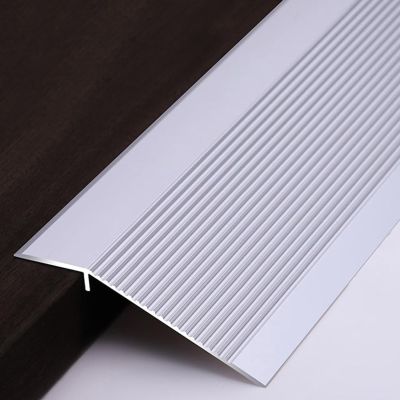 SAGIDAR Metal Threshold Ramps for Doorways, Aluminum Floor Transition Threshold Strip, Transition Board Self Adhesive, Width 10cm, Carpet Edge Strip Multicolor