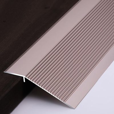 SAGIDAR Metal Threshold Ramps for Doorways, Aluminum Floor Transition Threshold Strip, Transition Board Self Adhesive, Width 10cm, Carpet Edge Strip Multicolor