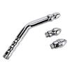 3PCS Mental Shower Enema Douche Nozzles Anal Enema Colon Cleanse Shower Hose Attachment Cleaner for Women Men Gay view 1