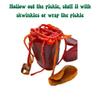 Chamoy Pickle Kit 4 Items - Deluxe Chamoy Pickle Set with Ricos Pickle, Lucas Skwinkles Salsagheti Mexican Candy Strings, Chamoy Powder & Sauce, Lucas Gusano & Lucas Muecas (1 Chamoy Pickle Kit) view 3