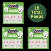 Sweetzo Sugar Skull Halloween Peeps Marshmallows, Festive Day of the Dead Candies - 6 Count (Pack of 3) view 3