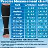 ABSOLUTE SUPPORT (3 Pairs) Wide Calf Opaque Graduated Support Opaque Compression Knee High Socks for Women & Men 20-30mmHg | For Varicose Veins, Blood Clots, Lymphedema - Black, 3X-Large - A511BL6-3 view 2