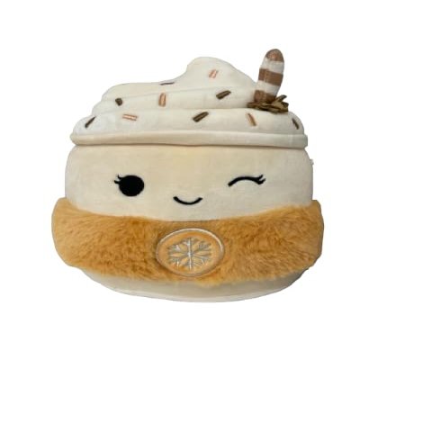 Squishmallows Official KellyToy Christmas 2023 - Choose 5-inch or 8-inch (Joyce Eggnog, 8 Inch), SQXM23