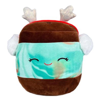 Squishmallows Official KellyToy Christmas 2023 - Choose 5-inch or 8-inch (Revna Mint Ice Cream Sandwich, 8 Inch)