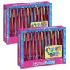 Snackivore Sweetarts Candy Canes 24 Pack of Christmas Candy Canes, Candy Cane, Sweet Tarts Candy Flavored Candy Canes Individually Wrapped, Bulk Candy Canes view 1