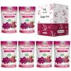CHAVI Freeze-Dried Diced Dragon Fruit Snack | 12 oz | Pack of 6 x 2 oz - Healthy 1 Ingredient Superfood - No Added Sugars or Preservatives - Non-GMO, Vegan, Gluten-Free view 1