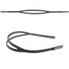 Brevida Nasal Pillow Mask Replacement Headgear Straps Non-Stretchy Design 2 Pack Headgear Strap Fit for Fisher & Paykel Brevida Nasal Pillow Mask Headgear - Gray view 4