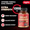 agobi 210 Capsules - 600mg Shilajit Supplement with 400mg Organic Ashwagandha Root - Shilajit Pure Himalayan Organic for Energy Production, Immune System Brain Health, Focus & Concentration view 3