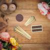 4" Gray Matches + Striker Stickers Included | 300 Stylish & Modern Decorative Safety Matches | Premium Long Matchsticks | Unique Gifts, Home Decor, & Candle Accessories by Thankful Greetings view 3