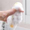 10 Pack Dual-Sided Scrub Scouring Sponge Non-Scratch Microfiber Sponge for Kitchen Heavy Duty Scrubber Sponges for Dishes, Pots and Pans, Yellow view 4