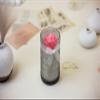 16 oz Candle with Decorative Peony(Beige) (Rosewater) view 2