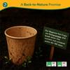 ECO SOUL 100 Pack 12 oz Disposable Coffee Cups Eco-Friendly, Biodegradable, Compostable, Leak-free & Sturdy To Go Hot Drink Travel Bagasse Cup for Tea, Chocolate, Party, Picnic & Cafe, Office & Home view 4