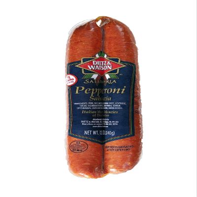 D&W Premium Pepperoni Salsiccia Twin Pack