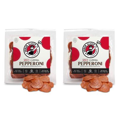 Urban Slicer Pizza Worx - Spicy Cupping Pepperoni - 5 oz. Packages - 2 Pack