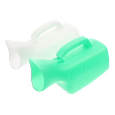 NOLITOY 2pcs Women Urinal Bottles Portable Urinal for Travel Washable Pee Bottle