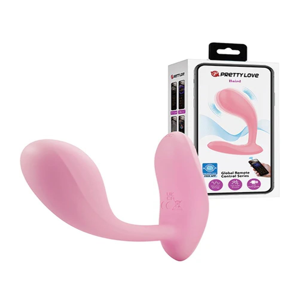 PRETTY LOVE - Baird G-SPOT 12 Vibration Settings Rechargeable Pink APP