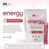 IDLife Energy - Fruit Punch - Sustained Energy Boost with Powder, Healthy Drink for Work, Gym & Daily Use, No Jitters or Crash - 15 Sticks per Bag view 3