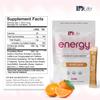 IDLife - Orange Energy Drink Powder - Sustained Energy Boost for Work, Gym and Daily Use - 6-Hour Boost, No Jitters or Crash - 15 Sticks Per Bag view 2