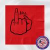 Customized Funny Engaged Finger Premium Napkins (50 Pack) For Party Dinner Napkins Event Decorations Tableware Custom Napkins For Birthday, Wedding For Reception Or Engagement (Fresh Lime) view 4