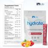IDLife Fruit Punch Hydrate Drink Powder - Instant Electrolyte Fueled Hydration with Vitamins, MCTs & Minerals for Vital Nutrients - 15 Sticks per Bag view 2