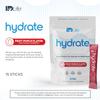 IDLife Fruit Punch Hydrate Drink Powder - Instant Electrolyte Fueled Hydration with Vitamins, MCTs & Minerals for Vital Nutrients - 15 Sticks per Bag view 3