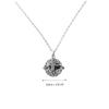 Healeved Pelelith Aromatherapy Necklace Volcano Stone Oil Diffuser Locket Stylish Hollow Design for Air Freshening Friends and Family view 3