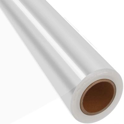 CATCYLUIS 31.5in Clear Cellophane Wrap Roll, 3mil Clear Wrapping Paper to Wrap Gift Baskets, Cellophane Roll for Gift Baskets, Flower, Arts