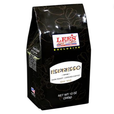 1 Pack - Lee's Coffee Ground Coffee Exclusive Espresso - Ca Phe Xay Epresso - 12 Oz per Bag - Roasted in USA
