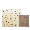 Beeswax Wraps Crown Wrapping Paper 3 PCS Set Reusable Eco-Friendly Beeswax Food Wrap for Camping, Outings, Outdoor Adventures view 2