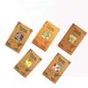 Afternoon Tea Beeswax Wrapping Paper 3 PCS Set Checkered Dry Waxed Deli Paper Swich Paper Liners for Plastic Food Basket Cooking Wax Paper view 4