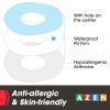 AZEN 100pcs Premium Waterproof Adhesive Patches - Hypoallergenic, Breathable & Transparent G7 Overpatch view 4