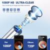 Ear Wax Removal, Ear Cleaner with Camera with 1080P, Ear Wax Removal Tool with 6 LED Light, Ear Wax Removal Kit with 8 Ear Pick, Ear Camera for iPhone, iPad, Android Phones (Black) view 2