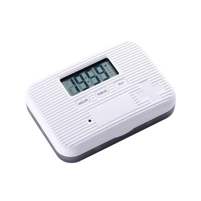 Smart Electronic Pill Box Organizer with 6 Compartment Day Pill Box Case with Alarm Reminder Pill Box Empty Pill Case, Travel Pill Organizer for Pocket Purse, Daily Portable Pill Container