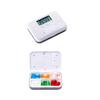 Smart Electronic Pill Box Organizer with 6 Compartment Day Pill Box Case with Alarm Reminder Pill Box Empty Pill Case, Travel Pill Organizer for Pocket Purse, Daily Portable Pill Container view 2