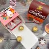 12pcs Christmas Gift Boxes Christmas Candy Boxes Santa Cookie Boxes Treat Boxes with Handles for Xmas Party Favors Supplies view 2