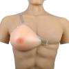 ALKANI One-Strap Silicone Breast Enhancer Right Left Side Breast Artificial Prosthesis with Adjustable Strap Suitable for Mastectomy Patient (Color : Skin, Size : X-Large) view 1