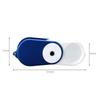 RAUGAJ Magnifying Glasses, Magnifier Portable Pocket Magnifying Glass with Light Key Magnifier Button Switch 15X Hd Lens for Reading Coins Jewelry Identifications Rocks Travel Folding Loupe view 2