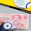 RAUGAJ Magnifying Glasses, Magnifier Portable Pocket Magnifying Glass with Light Key Magnifier Button Switch 15X Hd Lens for Reading Coins Jewelry Identifications Rocks Travel Folding Loupe view 4