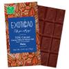 EXOTICCAO 4 Pack Cacao Nibs & Maras Salt Dark Chocolate Bars - Monk Fruit Sweetened Delight | Vegan, Non-GMO | 70% Cacao | 2.47 oz Each (4) view 1