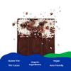 EXOTICCAO 4 Pack Cacao Nibs & Maras Salt Dark Chocolate Bars - Monk Fruit Sweetened Delight | Vegan, Non-GMO | 70% Cacao | 2.47 oz Each (4) view 4