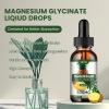 (2 Pack) Magnesium Glycinate Supplement, Liquid Magnesium Glycinate Liquid Drops 500mg-Support Stress Relief, Relaxation, Mood, Sleep, Bone & Muscle-4 Fl Oz, Vegan, Pineapple Flavor view 2