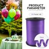 Isaspire 500 Yards Purple Curling Ribbon with Spool, 1/5" Wide Crimped Balloon String Ribbon - Ideal for Gift Wrapping, Christmas Halloween Party Decorations view 2