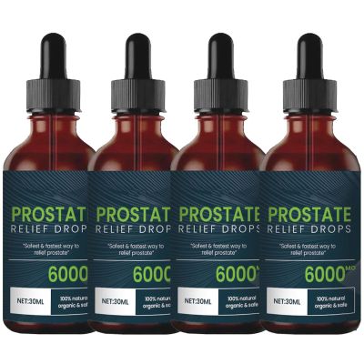 Prostate Treatment Drops - Prostate Relief Drops, Prostate Natural Herbal Drops (4pcs)